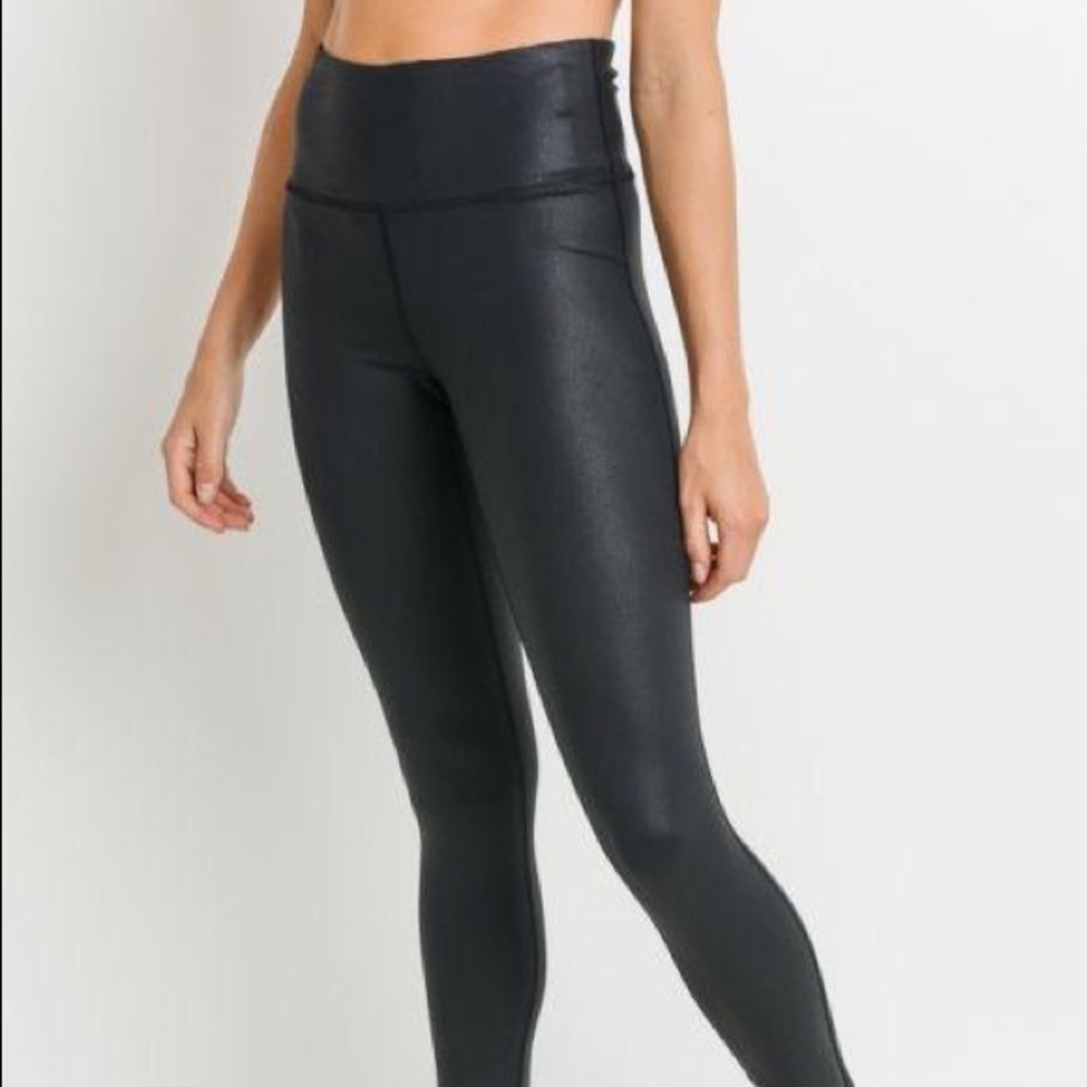 Highwaist Foil Scale Print Leggings